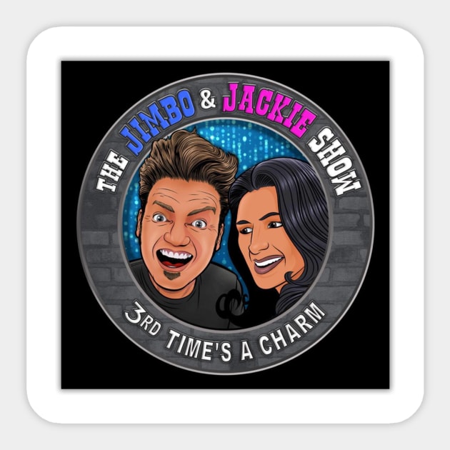 The Jimbo and Jackie Show Sticker by The Jimbo and Jackie Show